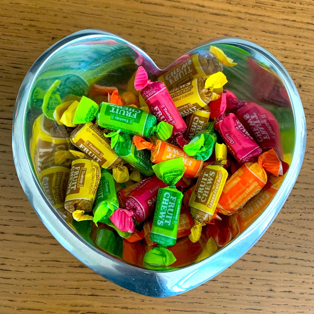Nambe heart ❤️ bowl